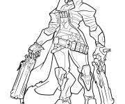 Coloriage overwatch Reaper dessin