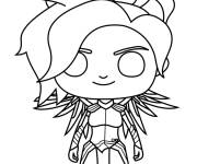 Coloriage Petit personnage de Overwatch