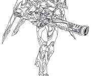 Coloriage Pharah de Overwatch