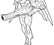 Coloriage Sombra Overwatch