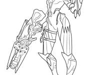 Coloriage Widowmaker Widows Kiss overwatch