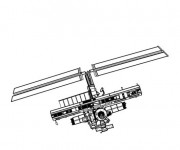 Coloriage Un Satellite en ligne