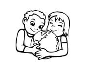 Coloriage Paix et l'enfance