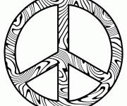 Coloriage Symbole abstrait
