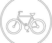 Coloriage V&eacute;los Uniquement