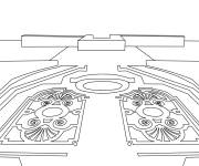 Coloriage La belle architecture de Paris