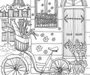 Coloriage La vie parisienne