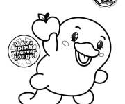 Coloriage Ducky de Pikmi Pops