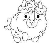 Coloriage et dessins gratuit Dusk le poney de Pikmi Pops à imprimer