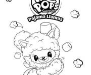 Coloriage Gemmi Jamma de Pikmi Pops