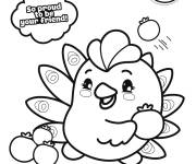 Coloriage Glama de Pikmi Pops