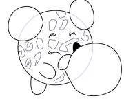 Coloriage Jouet en peluche Trek le Koala de Pikmi Pops