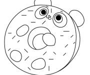 Coloriage La Panda Yum de Pikmi Pops