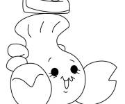 Coloriage Lagoon le Homard de Pikmi Pops