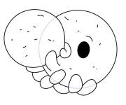 Coloriage Ocho la pieuvre de Pikmi Pops