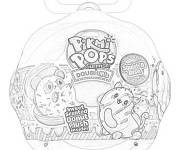 Coloriage Pikmi Pops surprise pour les petits