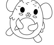 Coloriage Sorbae l'ours de Pikmi Pops