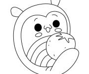 Coloriage Squirl la chenille de Pikmi Pops