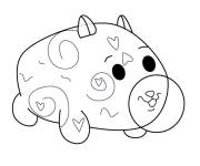 Coloriage Sunny le Capybara de Pikmi Pops
