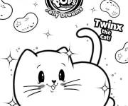 Coloriage Twinx de Pikmi Pops