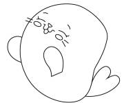 Coloriage Wawa le Sceau de Pikmi Pops