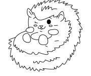 Coloriage Zeppo le h&eacute;risson de Pikmi Pops