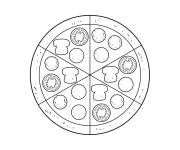 Coloriage Pizza Napoletano &agrave; t&eacute;l&eacute;charger