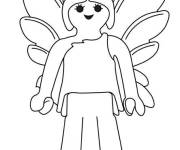 Coloriage et dessins gratuit Ange de Playmobil à imprimer