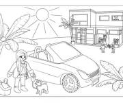 Coloriage Clinique de Playmobil