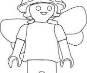 Coloriage et dessins gratuit Elfe de Playmobil à imprimer