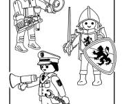 Coloriage Les protecteurs du monde Playmobil