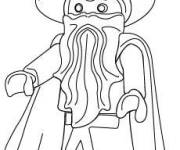 Coloriage et dessins gratuit Magicien Playmobil à imprimer