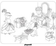 Coloriage Palais de la princesse Playmobil