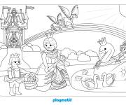 Coloriage Pavillon de crista Playmobil
