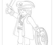 Coloriage Pirate de Playmobil