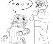 Coloriage Rex Dasher de Playmobi