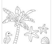 Coloriage Symboles de la mer Playmobil