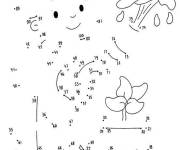 Coloriage et dessins gratuit Activit&eacute;s des points &agrave; relier pour enfant à imprimer