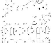 Coloriage et dessins gratuit Animaux points &agrave; relier &agrave; compl&eacute;ter à imprimer