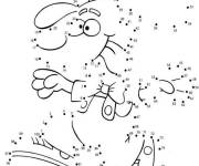 Coloriage et dessins gratuit Animaux points &agrave; relier pr&eacute;scolaire à imprimer