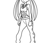 Coloriage Apocyne de Pok&eacute;mon soleil et lune