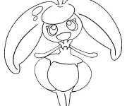 Coloriage et dessins gratuit Candine Pok&eacute;mon soleil et lune &agrave; imprimer à imprimer