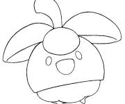Coloriage et dessins gratuit Croquine mignon de Pokémon soleil et lune à imprimer