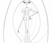 Coloriage et dessins gratuit Dessin UB 02 Beauty ultra chimere à imprimer