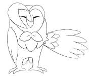 Coloriage et dessins gratuit Effleche de Pok&eacute;mon soleil et lune en ligne à imprimer