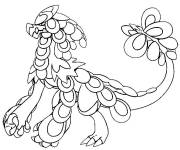 Coloriage et dessins gratuit Ekaiser de Pok&eacute;mon soleil et lune à imprimer