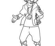 Coloriage Guzma de Pok&eacute;mon soleil et lune