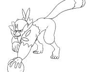 Coloriage Illustration Quartermac de Pok&eacute;mon soleil et lune