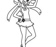 Coloriage Mallow de Pokémon soleil et lune