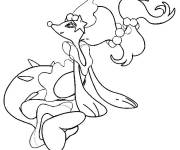Coloriage Oratoria de bande anim&eacute; Pok&eacute;mon soleil et lune